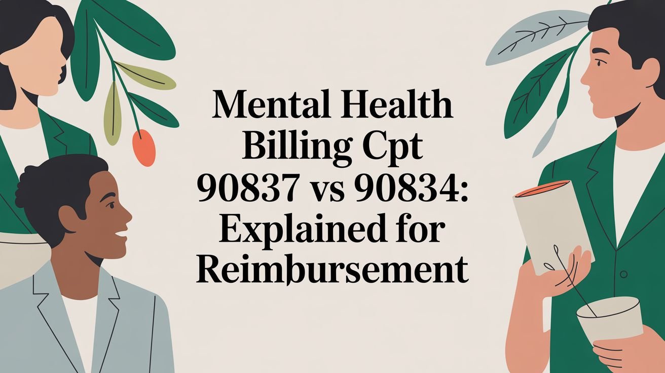 CPT 90837 vs 90834: A Guide to Compliant Mental Health Billing