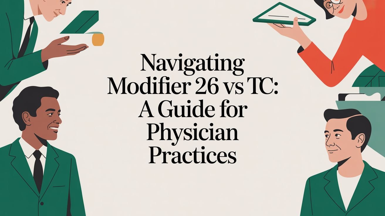 Navigating Modifier 26 vs TC: A Guide for Physician Practices