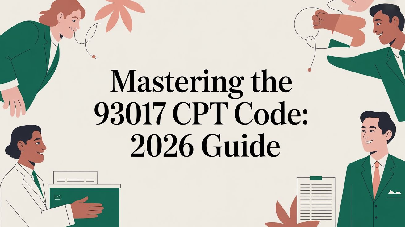 Mastering the 93017 cpt code: 2026 Guide