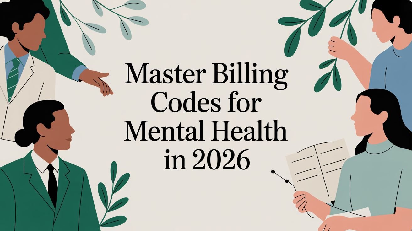 Master Billing Codes for Mental Health in 2026
