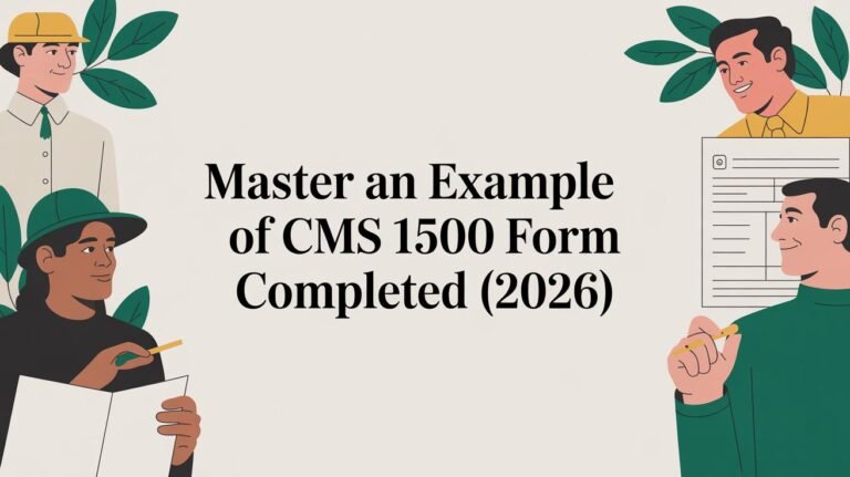 Master an Example of CMS 1500 Form Completed (2026)