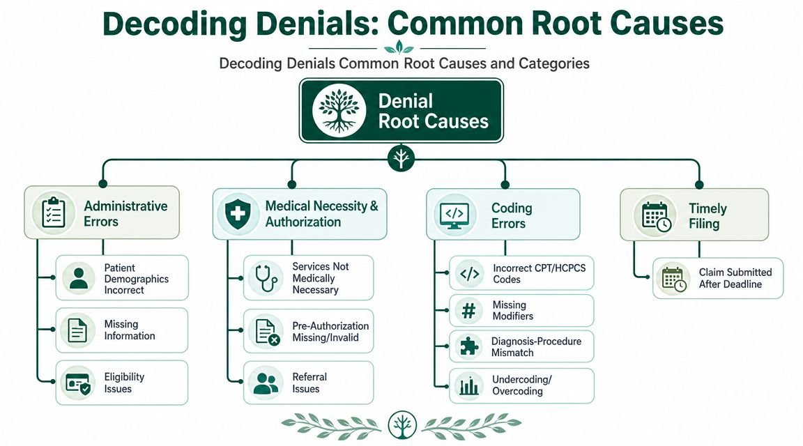 Decoding Denials Common Root Causes and Categories