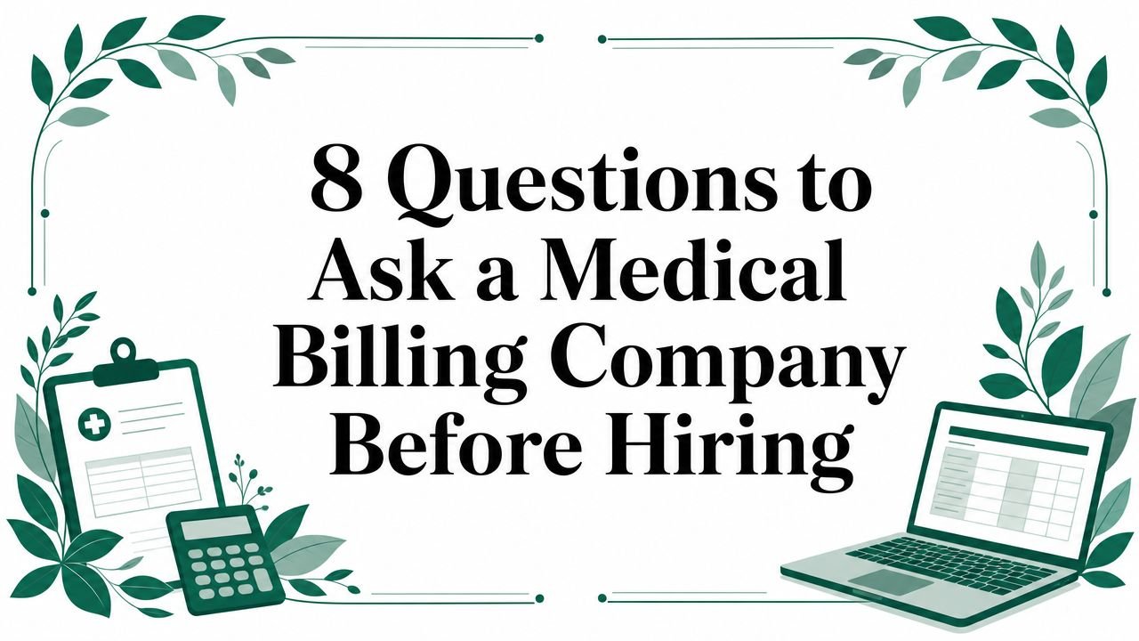 8 Questions to Ask a Medical Billing Company Before Hiring