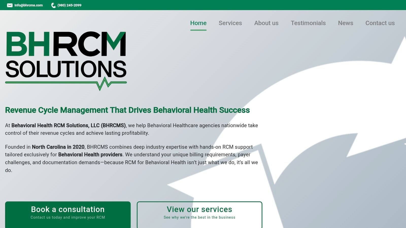 Behavioral Health RCM Solutions (BHRCMS)