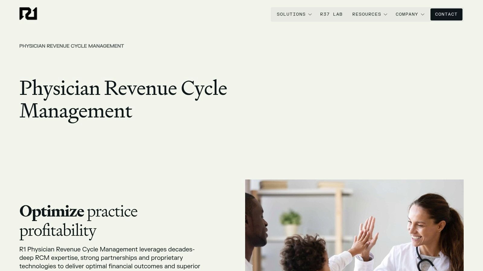 R1 RCM, Physician Revenue Cycle Management