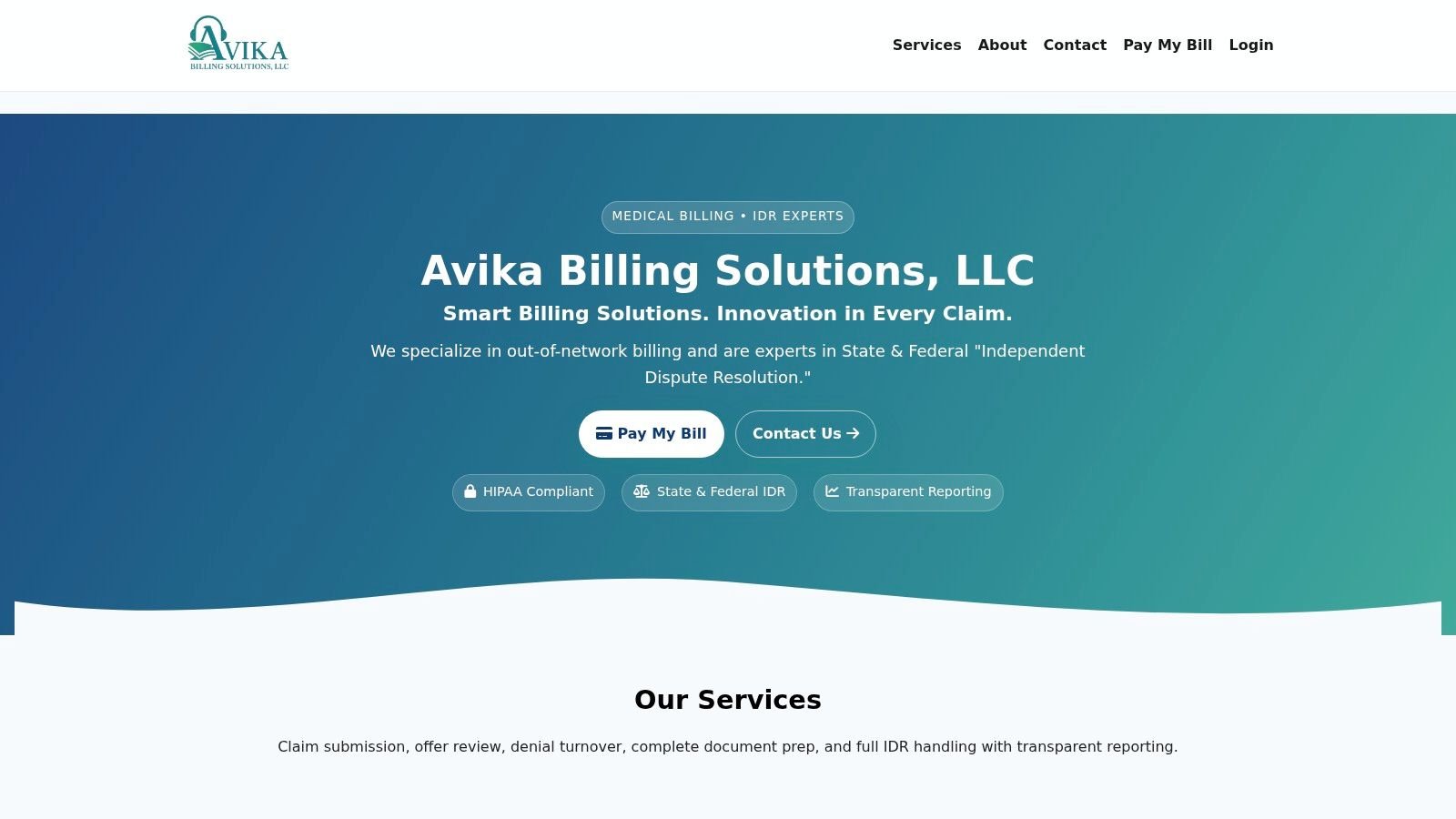 Avika Billing Solutions